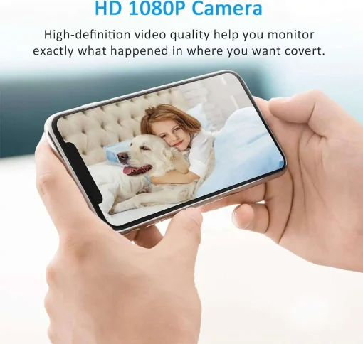 1080P HD spy Mini Hidden Camera WiFi Wireless Live Video  Motion Detection USB Rechargeable Home Security Camera for  Surveillance - Image 5