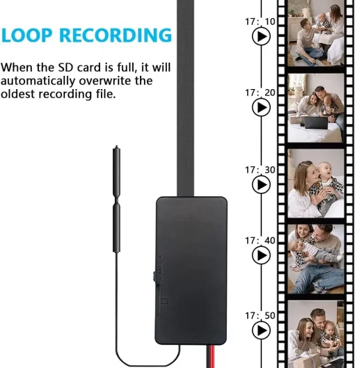 Tuya Smart Mini Camera Full HD 1080P Wireless 2.4G Wifi DIY Camera Remote Viewing Automatic Alarm Home Office Security Camera - Image 12