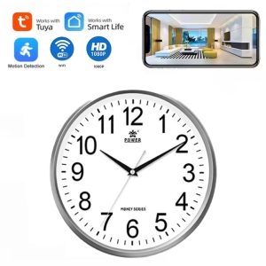 spy clock camera